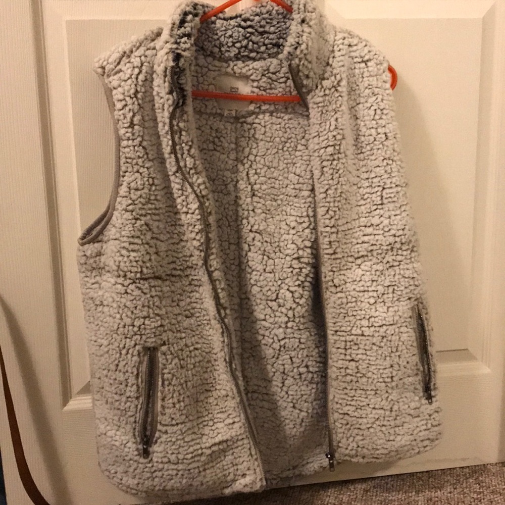 Fuzzy vest